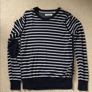 Ben Sherman MENS Light Striped Sweater Size Small